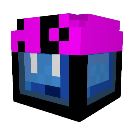 Coolindeed Minecraft avatar head, 3D render