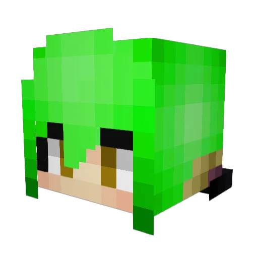 Coolio650 Minecraft avatar head, 3D render