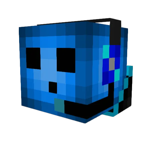 CoolioDr Minecraft avatar head, 3D render