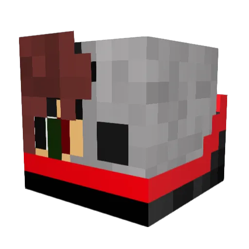 Cooljaydendude Minecraft avatar head, 3D render