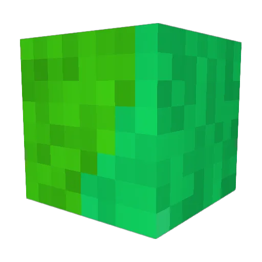 Coolminty Minecraft avatar head, 3D render