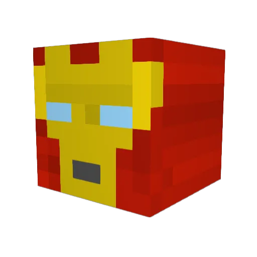 Coolmoney4 Minecraft avatar head, 3D render