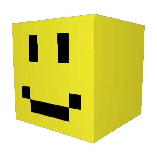 Coolquokka Minecraft avatar head, 3D render