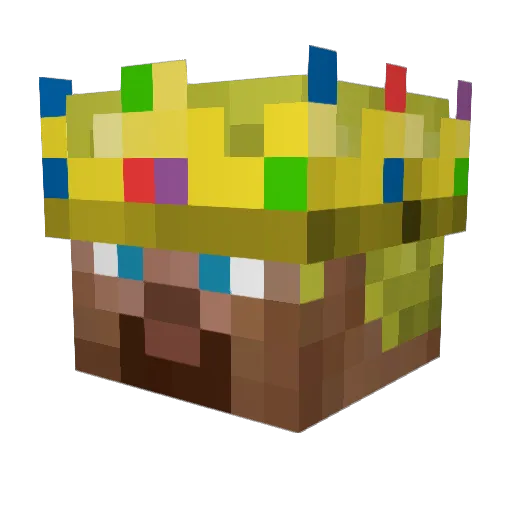 Coolshot001 Minecraft avatar head, 3D render