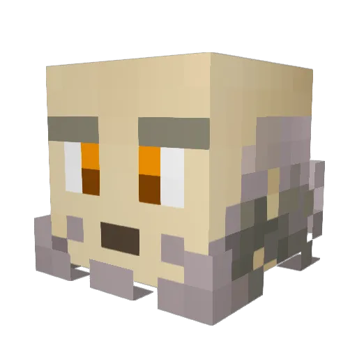 Coolwater17 Minecraft avatar head, 3D render