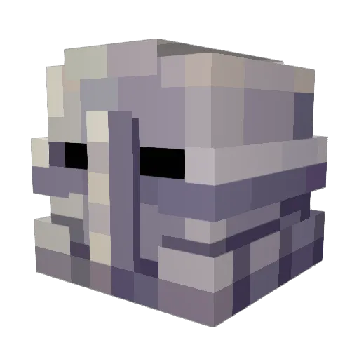 CoomSlinger Minecraft avatar head, 3D render