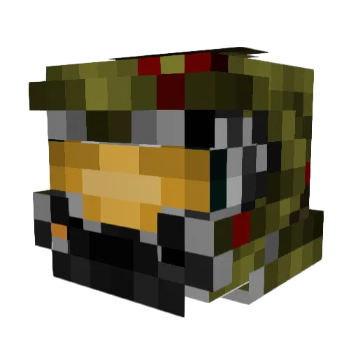Coom_slayer_ Minecraft avatar head, 3D render