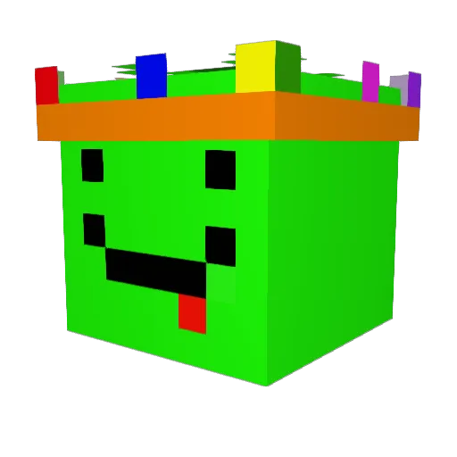 Cooper1574 Minecraft avatar head, 3D render