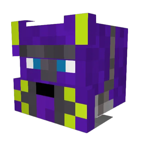 CooperHeeler Minecraft avatar head, 3D render