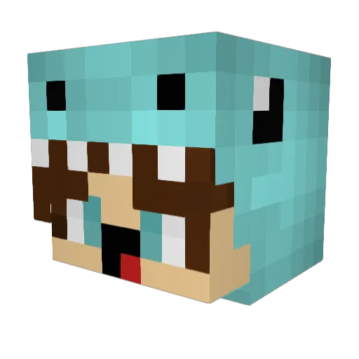 CooperSuper4356 Minecraft avatar head, 3D render