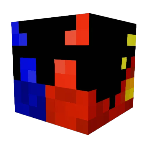 Coopercraft12 Minecraft avatar head, 3D render