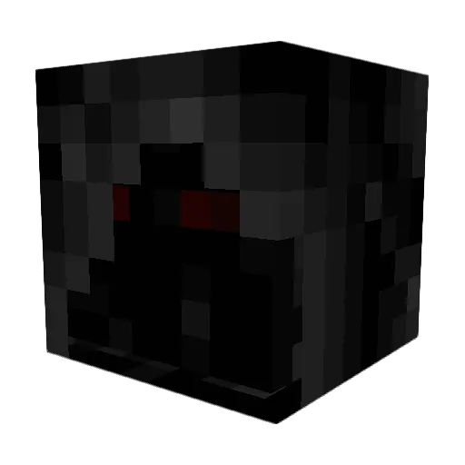 Coorty Minecraft avatar head, 3D render