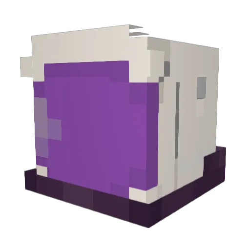Coosm0 Minecraft avatar head, 3D render