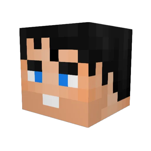 CopenhagenOG Minecraft avatar head, 3D render