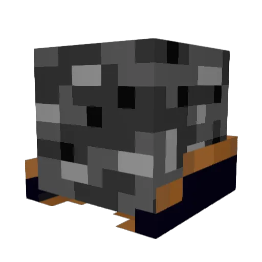 Copper_21 Minecraft avatar head, 3D render