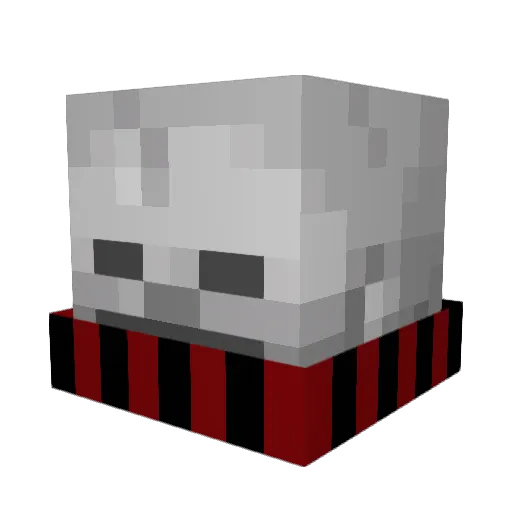 Copperkitv Minecraft avatar head, 3D render