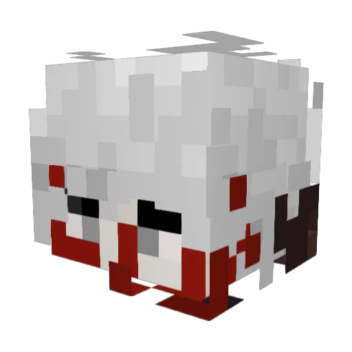 Copperman_100 Minecraft avatar head, 3D render