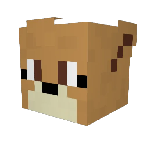 CopycatCreations Minecraft avatar head, 3D render