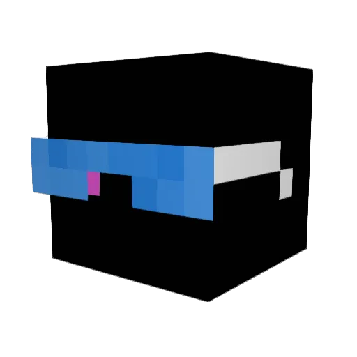 Coquinhas1 Minecraft avatar head, 3D render
