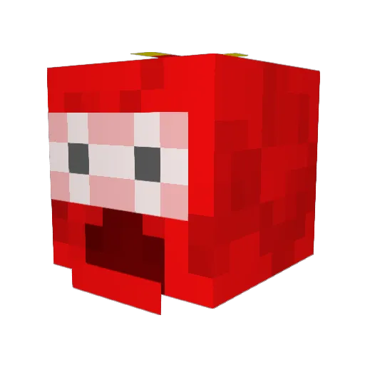 CorD187 Minecraft avatar head, 3D render