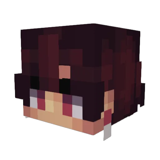 Corathos Minecraft avatar head, 3D render