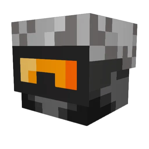 Corax36 Minecraft avatar head, 3D render