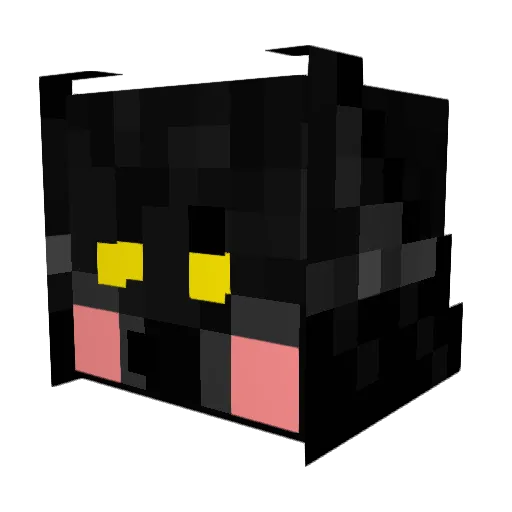 Corb__ Minecraft avatar head, 3D render