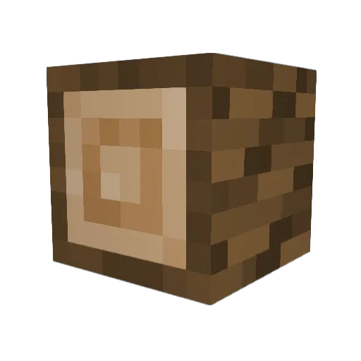 Corbodacier Minecraft avatar head, 3D render