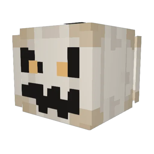 Corcim Minecraft avatar head, 3D render
