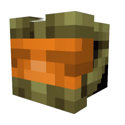 CordanJ Minecraft avatar head, 3D render