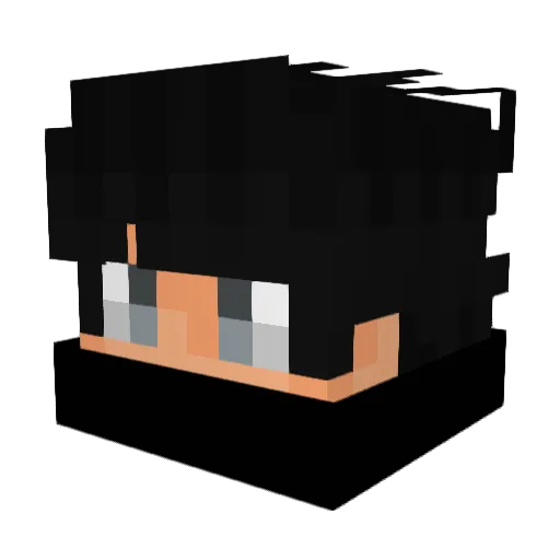 CordingHalo1038 Minecraft avatar head, 3D render