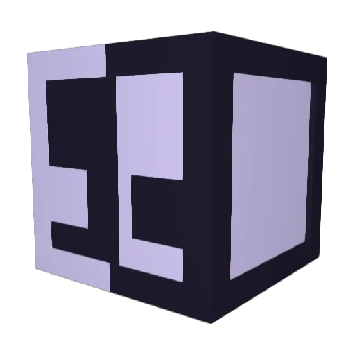 CordixXD Minecraft avatar head, 3D render
