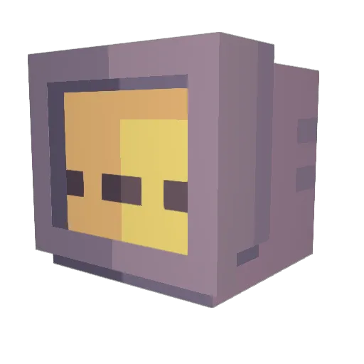 Corduroy14 Minecraft avatar head, 3D render
