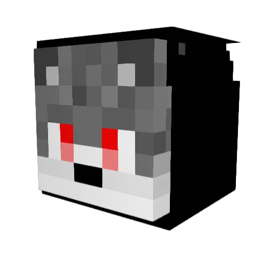 CoreInsight Minecraft avatar head, 3D render