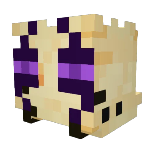 CoreTakuSteve Minecraft avatar head, 3D render