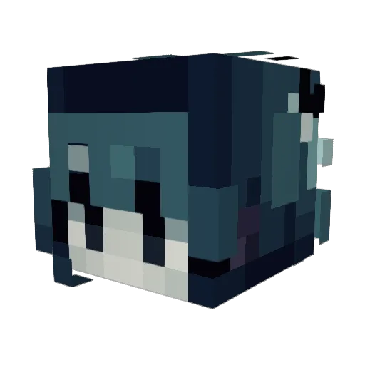 CoreVision0808 Minecraft avatar head, 3D render