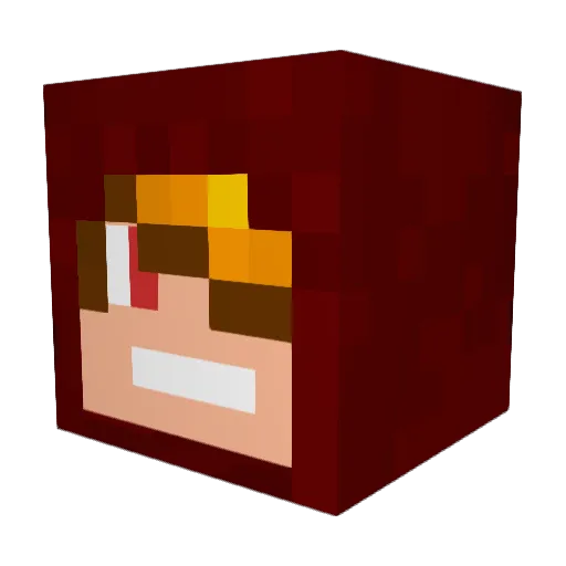 CoresGamer Minecraft avatar head, 3D render
