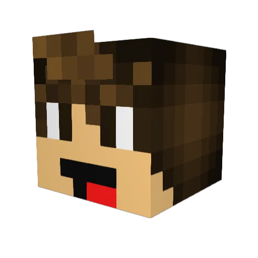 CoreyAnder23 Minecraft avatar head, 3D render