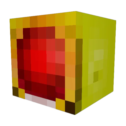 CoreyHybrid Minecraft avatar head, 3D render