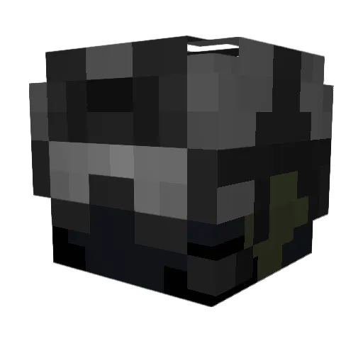 CoreyinThaHouse Minecraft avatar head, 3D render