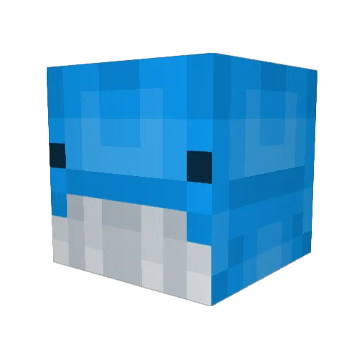 CorgiMan65 Minecraft avatar head, 3D render