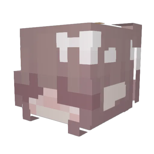 CorgiQUEEN666 Minecraft avatar head, 3D render