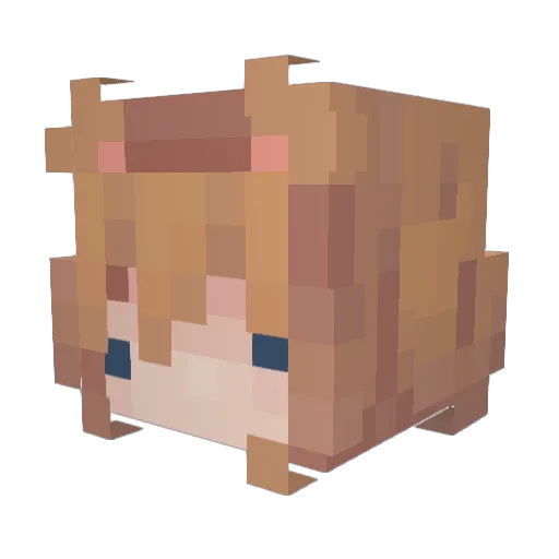 Minecraft-Avatar von Corisboris: Kopf als 3D-Render