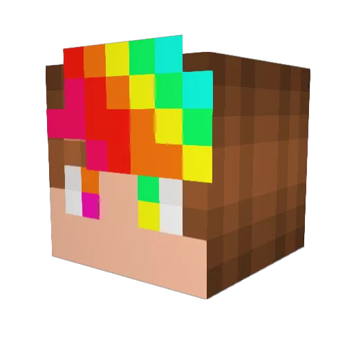 CorkMallard1642 Minecraft avatar head, 3D render