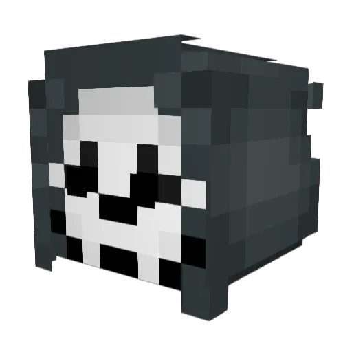 Corlas95 Minecraft avatar head, 3D render