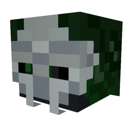 CorleyO33 Minecraft avatar head, 3D render