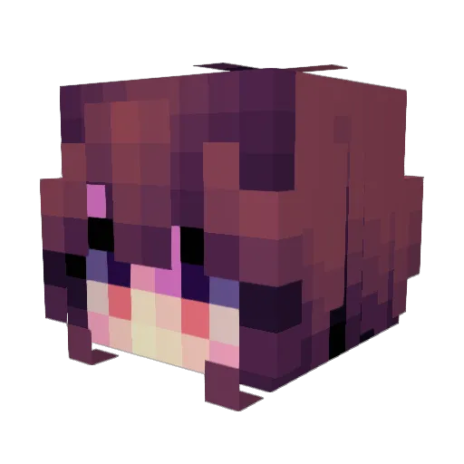 CormanoTheMage Minecraft avatar head, 3D render