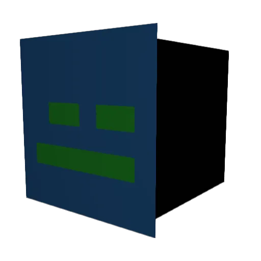 Corn9090 Minecraft avatar head, 3D render