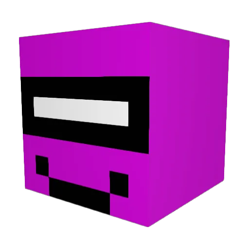 CornArc Minecraft avatar head, 3D render