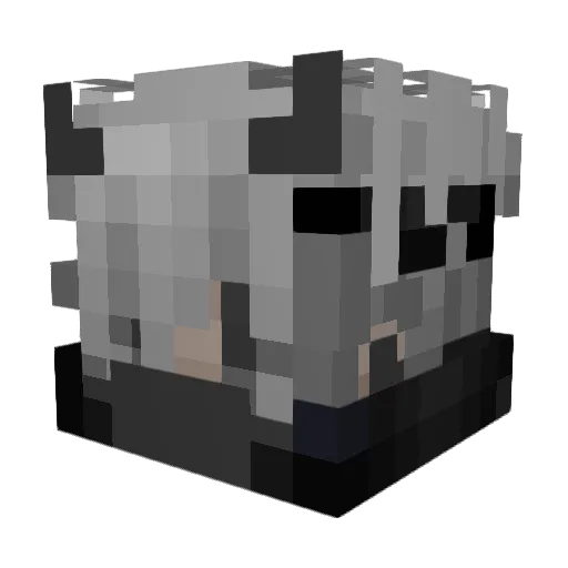 CornCob2314 Minecraft avatar head, 3D render
